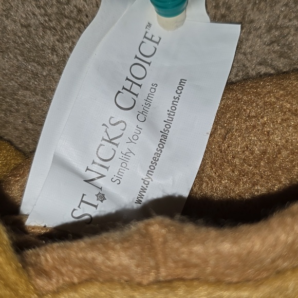 Reindeer Toddler Hat with Bells on Antlers - Picture 6 of 8